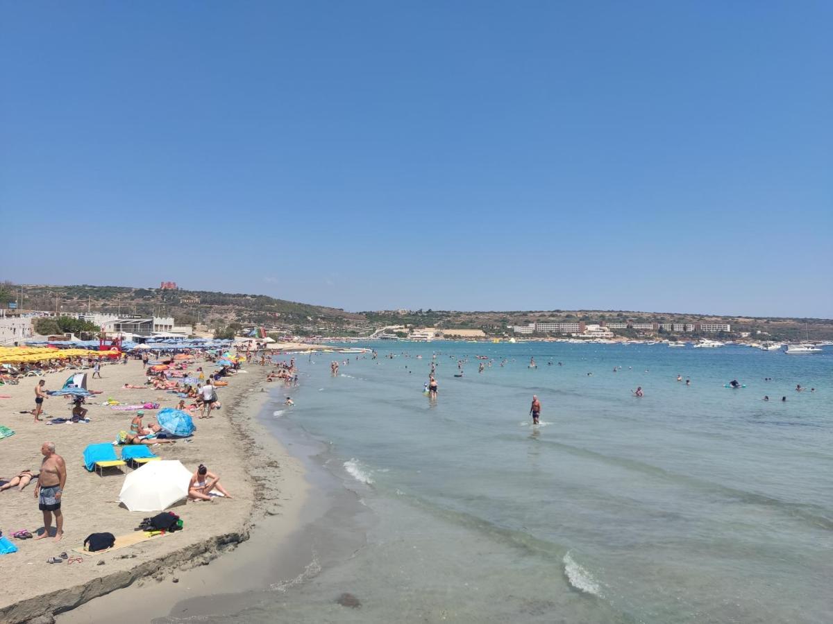 Modern Confortable Room For 1 Person Only In A Shared Flat Close To Beach Mellieha Bagian luar foto